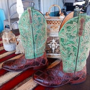 HP by Anderson Bean 1075 men's western boots 9 1/2 EE